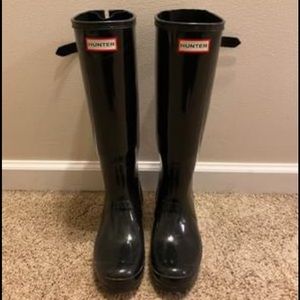Women’s Original Tall Gloss Hunter Rain Boots